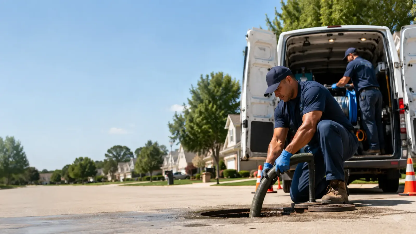 Sewer Backup Cleanup services in Belleville, MI